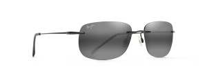 Ohai Sunglasses - Gloss Black Frame, Neutral Grey Lens by Maui Jim MAUI 334-02 Ohai Sunglasses - Gloss Black Frame, Neutral Grey Lens by Maui Jim MAUI 334-02