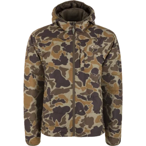 Men's MST Synthetic Down Hooded Full Zip Jacket by Drake