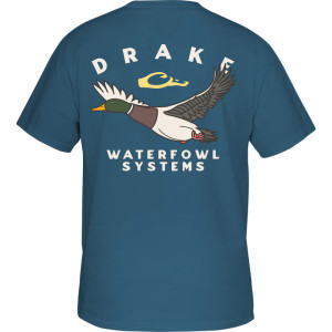 Retro Mallard Short Sleeve Tee Shirt by Drake