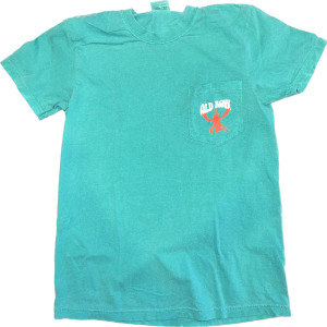 The Crawdaddy, Short Sleeve Pocket T-Shirt, by Old Row - Front The Crawdaddy, Short Sleeve Pocket T-Shirt, by Old Row - Front