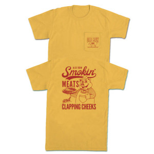 Smokin' Meats Short Sleeve Pocket Tee by Old Row