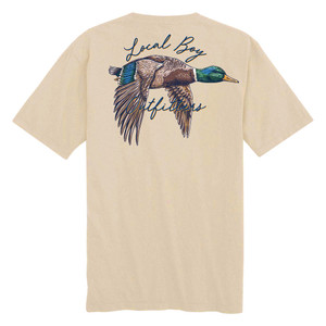 Migrating Short Sleeve T-Shirt by Local Boy Outfitters - Latte Back Migrating Short Sleeve T-Shirt by Local Boy Outfitters - Latte Back