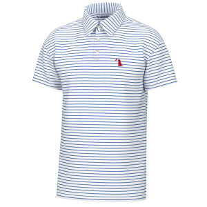 Men's Edisto Striped Polo Short Sleeve Shirt by Local Boy