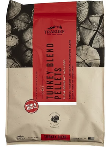 19lb Turkey Hardwood Blend Pellet Bag by Traeger