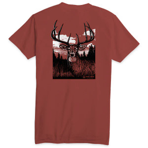 8 Point Buck Short Sleeve Tee by Heybo 8 Point Buck Short Sleeve Tee by Heybo