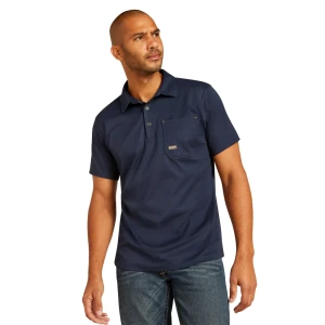 Men's Rebar Foreman Short Sleeve Polo Shirt by Ariat