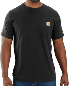 Force Relaxed Fit, Short-Sleeve Pocket Tee Shirt, by Carhartt Force Relaxed Fit, Short-Sleeve Pocket Tee Shirt, by Carhartt