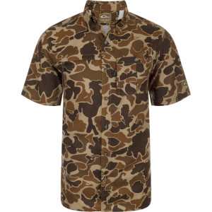 8-Shot Flyweight Short Sleeve Shirt by Drake Waterfowl 8-Shot Flyweight Short Sleeve Shirt by Drake Waterfowl