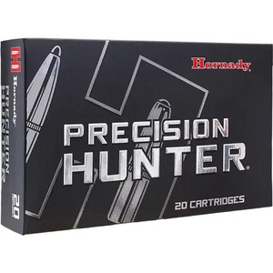 Hornady Precision Hunter 3,025 fps 30-378 Weatherby Mag 220 Grain Extremely Low Drag Expanding Rifle Ammunition