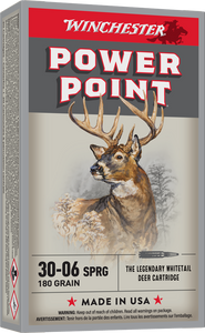 Winchester 30-06 Springfield 180gr Power-Point Rifle Ammunition Winchester 30-06 Springfield 180gr Power-Point Rifle Ammunition