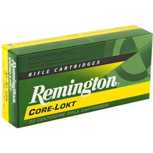 Remington Core Lokt 2,390 fps 30-30 Winchester 150 Grain Pointed Soft Point Rifle Ammunition