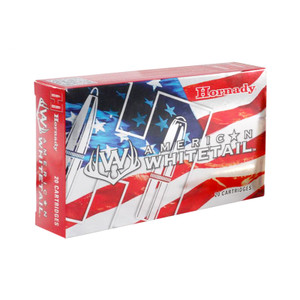 Hornady American Whitetail 2,840 fps 7mm-08 Remington 139 Grain interlock Spire Point Rifle Ammunition