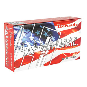 Hornady American Whitetail 6.5 Creedmoor, 129 Grain InterLock Jacketed Soft Point, Rifle Ammunition - Box Hornady American Whitetail 6.5 Creedmoor, 129 Grain InterLock Jacketed Soft Point, Rifle Ammunition - Box