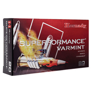 Hornady Superformance .204 Ruger 32gr V-Max Varmint Rifle Ammunition Hornady Superformance .204 Ruger 32gr V-Max Varmint Rifle Ammunition