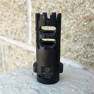 7.62mm Quickmount Muzzle Break in 5/8x24 by Gemtech