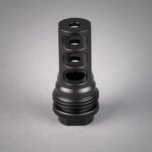 ASR 3 Port Muzzle Brake 9mm Bore for 9/16x24LH Threaded Barrel by SilencerCo.