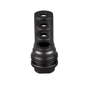 ASR 3 Port Muzzle Brake 9mm Bore for 9/16x24zRH Threaded Barrel by SilencerCo.