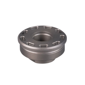 Titanium Bravo/HUB Direct Thread Mount Suppressor Adapter for 5/8x24 Barrel by SilencerCo.