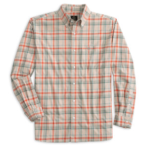 Men's Whitfield Button Down Long Sleeve Plaid Dress Shirt by Heybo