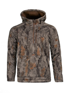 Mid-Weight 1/4 Zip Camo Layering Hoodie by Natural Gear Mid-Weight 1/4 Zip Camo Layering Hoodie by Natural Gear