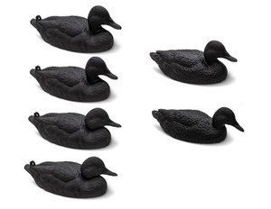 BLACKOUTS Mallard Decoy 6 Pack by Rig'Em Right BLACKOUTS Mallard Decoy 6 Pack by Rig'Em Right