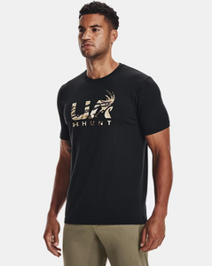Antler Hunt Logo Short Sleeve Tee by Under Armour Antler Hunt Logo Short Sleeve Tee by Under Armour