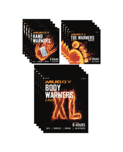 1 Pack Toe Warmers with Adhesive by Muddy Outdoors 1 Pack Toe Warmers with Adhesive by Muddy Outdoors