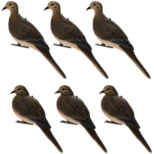 6 Pack AXP Full Body Dove Decoys by Avian X