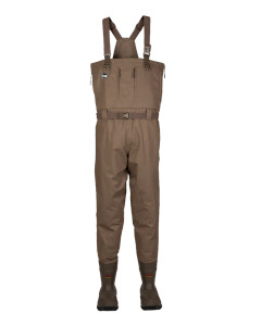 Men's Marsh Brown Black Label Elite Zipper Uninsulated Wader by Banded