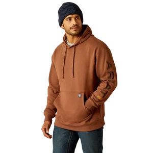 Men's Rebar Graphic Aztec Pullover Hoodie by Ariat