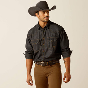 Denim Long Sleeve Shirt by Ariat Denim Long Sleeve Shirt by Ariat