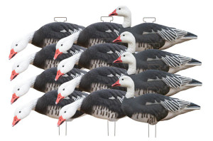 GHG Pro-Grade Silhouette Blue Goose Decoys by Banded GHG Pro-Grade Silhouette Blue Goose Decoys by Banded