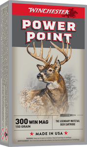 Winchester Super-X .300 Magnum, 150 Grain Power-Point, Rifle Ammunition - Box Winchester Super-X .300 Magnum, 150 Grain Power-Point, Rifle Ammunition - Box