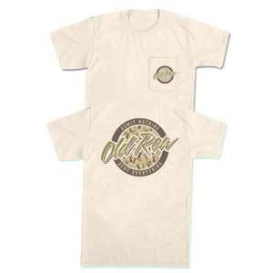 Ivory Deer Camo, Circle Logo Short-Sleeve Pocket T-Shirt, by Old Row Ivory Deer Camo, Circle Logo Short-Sleeve Pocket T-Shirt, by Old Row