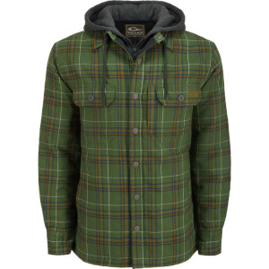 The Campfire Flannel Hoody by Drake Waterfowl The Campfire Flannel Hoody by Drake Waterfowl