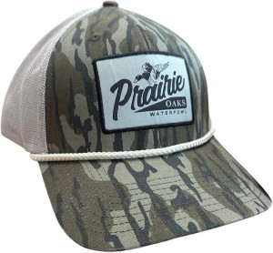 Trucker Hat in Bottomland by Prairie Oak Waterfowl Trucker Hat in Bottomland by Prairie Oak Waterfowl