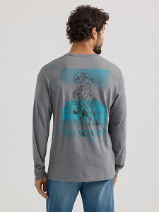 Riding Wrangler Long Sleeve Tee by Wrangler Riding Wrangler Long Sleeve Tee by Wrangler