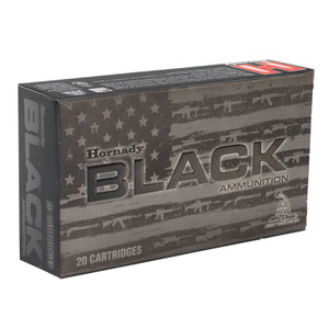 Hornady Black .22 Advanced Rifle Cartridge, 75 Grain ELD Match Polymer Tip, Rifle Ammunition - Box Hornady Black .22 Advanced Rifle Cartridge, 75 Grain ELD Match Polymer Tip, Rifle Ammunition - Box