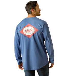 Rebar Workman Diamond Long Sleeve Tee by Ariat Rebar Workman Diamond Long Sleeve Tee by Ariat