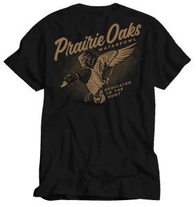 Coming in Hot Short-Sleeve T-Shirt by Prairie Oaks Waterfowl - Black Coming in Hot Short-Sleeve T-Shirt by Prairie Oaks Waterfowl - Black