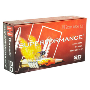 Hornady Superformance 2,840 fps 308 Winchester 165 Grain Super Shock Tip Rifle Ammunition