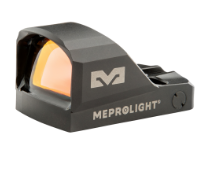 Open Emitter Pistol Sight with 3.5 MOA Red Dot Reticle by MeproLight