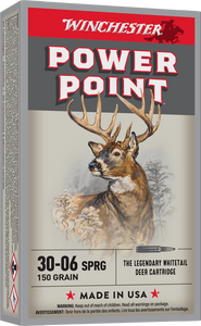 Winchester 30-06 SPRG 150gr Power Point Rifle Ammunition Winchester 30-06 SPRG 150gr Power Point Rifle Ammunition