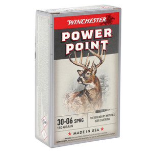 Winchester Power Point 2,920 fps 30-06 Springfield 150 Grain Super X Rifle Ammunition