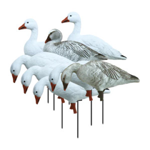 APEX Full Size Full Body Snow Goose Decoys by Higdon Outdoors