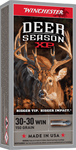 Winchester Deer Season XP 30-30 Win, 150 Grain Extreme Point, Rifle Ammunition - Box Winchester Deer Season XP 30-30 Win, 150 Grain Extreme Point, Rifle Ammunition - Box