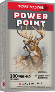Winchester Super-X .300 Magnum, 180 Grain Power-Point, Rifle Ammunition - Box Winchester Super-X .300 Magnum, 180 Grain Power-Point, Rifle Ammunition - Box