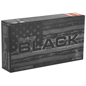 Hornady Black 3,100 fps 223 Remington 62 Grain Full Metal Jacket Rifle Ammunition