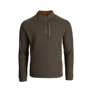 Warren Fleece Quarter Zip by Tom Beckbe (Peat Green)