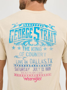 George Strait Short Sleeve Shirt by Wrangler (Back Fog) George Strait Short Sleeve Shirt by Wrangler (Back Fog)
